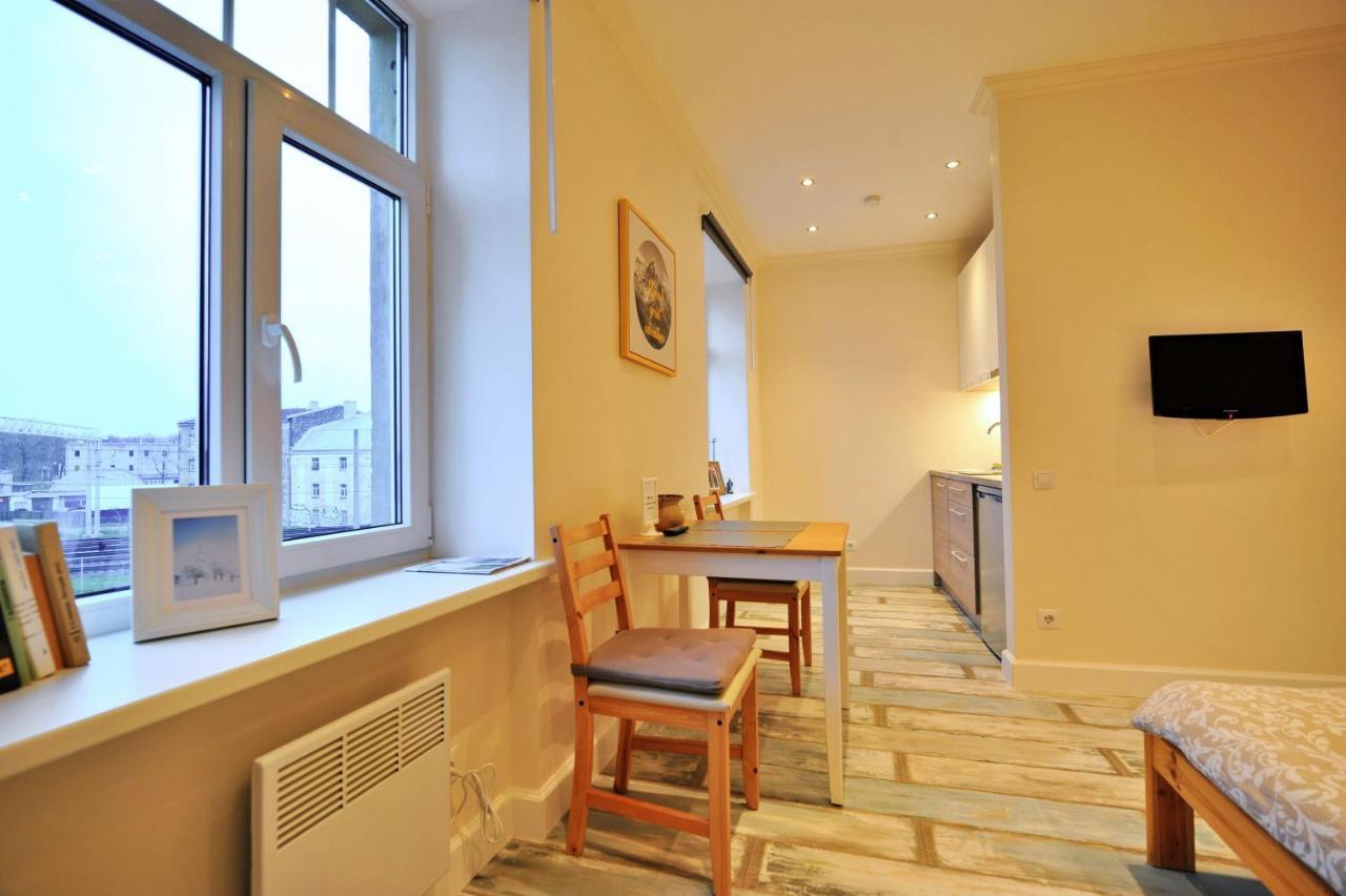 Gertrudes Residence Stay In Light-Filled Studio Apartment In Central รีกา ภายนอก รูปภาพ