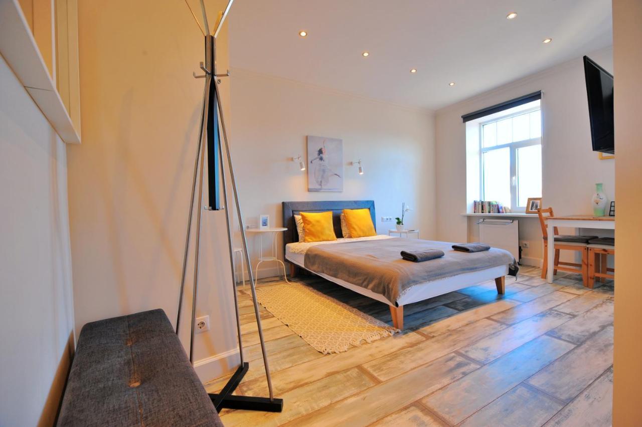 Gertrudes Residence Stay In Light-Filled Studio Apartment In Central รีกา ภายนอก รูปภาพ